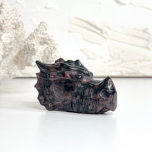 Load image into Gallery viewer, CRYSTAL DRAGON HEAD CARVING
