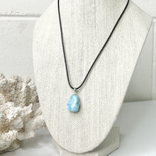 Load image into Gallery viewer, LARIMAR PENDANT NECKLACE

