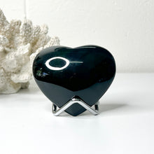 Load image into Gallery viewer, BLACK OBSIDIAN HEART CARVING
