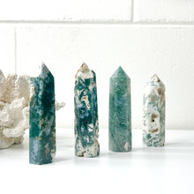 Load image into Gallery viewer, MOSS AGATE POINT
