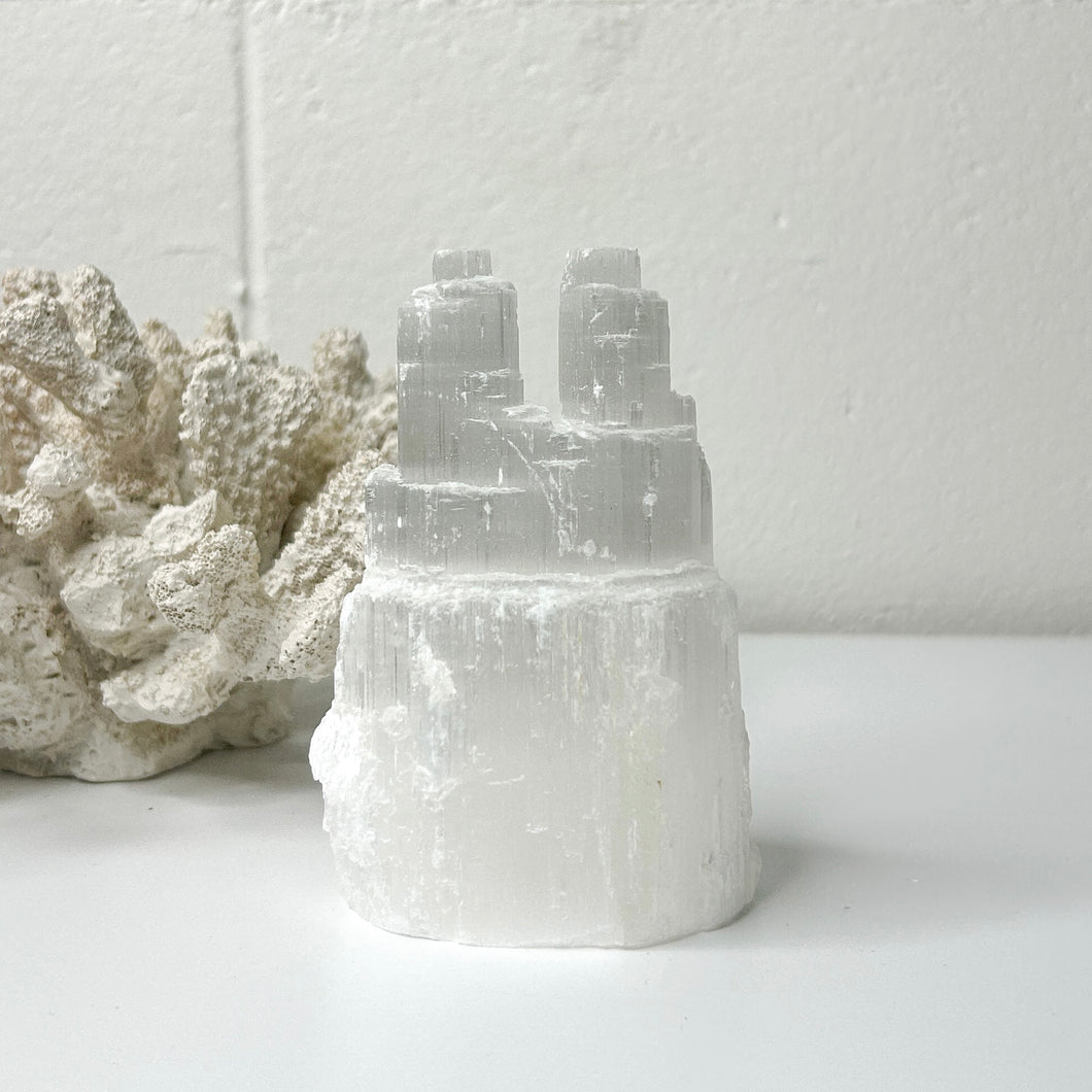 SELENITE TWIN TOWER