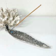 Load image into Gallery viewer, ALUMINIUM LEAF INCENSE HOLDER
