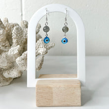 Load image into Gallery viewer, EVIL EYE EARRINGS
