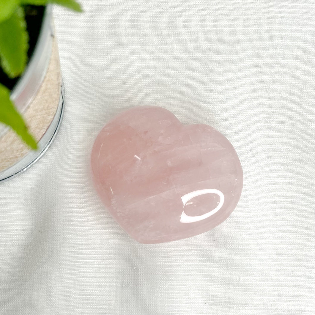 ROSE QUARTZ HEART