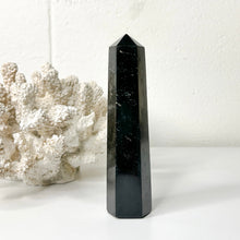 Load image into Gallery viewer, BLACK TOURMALINE POINT
