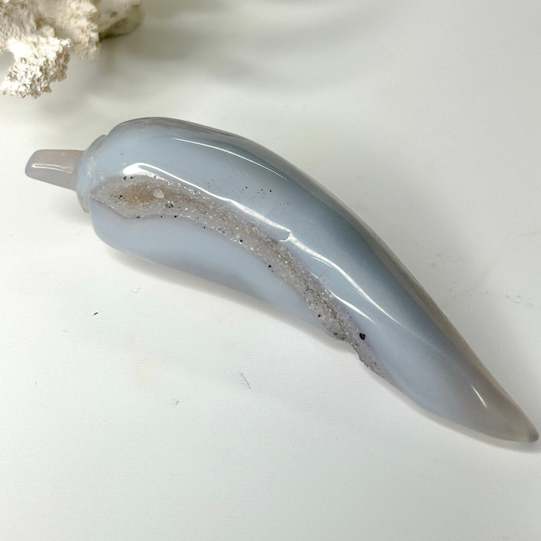AGATE CHILLI CARVING