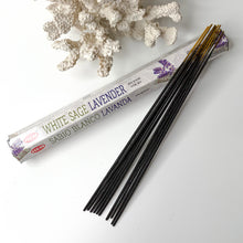 Load image into Gallery viewer, WHITE SAGE AND LAVENDER INCENSE STICKS
