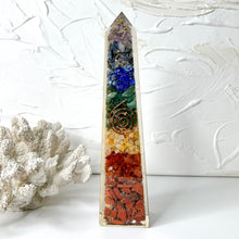 Load image into Gallery viewer, CKAKRA ORGONITE OBELISK TOWER
