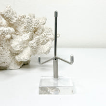 Load image into Gallery viewer, PERSPEX BASE DISPLAY STAND SILVER
