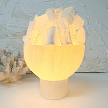 Load image into Gallery viewer, SELENITE BOWL LAMP
