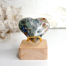 Load image into Gallery viewer, MOSS AGATE HEART
