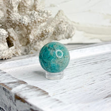 Load image into Gallery viewer, AMAZONITE MINI SPHERE
