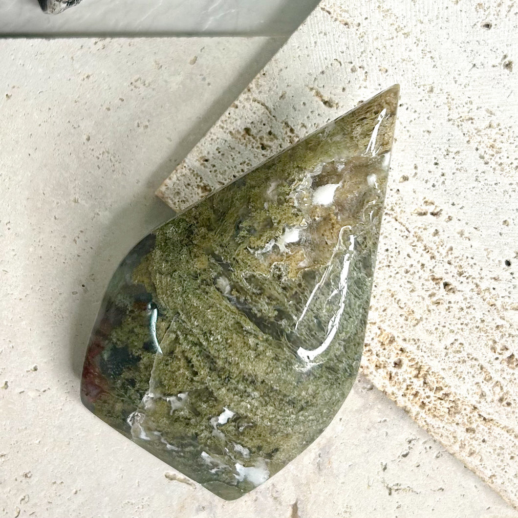 MOSS AGATE FLAME