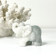Load image into Gallery viewer, CHALCEDONY ELEPHANT CARVING
