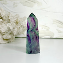 Load image into Gallery viewer, RAINBOW FLUORITE POINT
