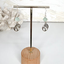 Load image into Gallery viewer, Fluorite Tree of Life Sterling Silver Earrings
