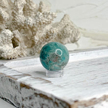 Load image into Gallery viewer, AMAZONITE MINI SPHERE
