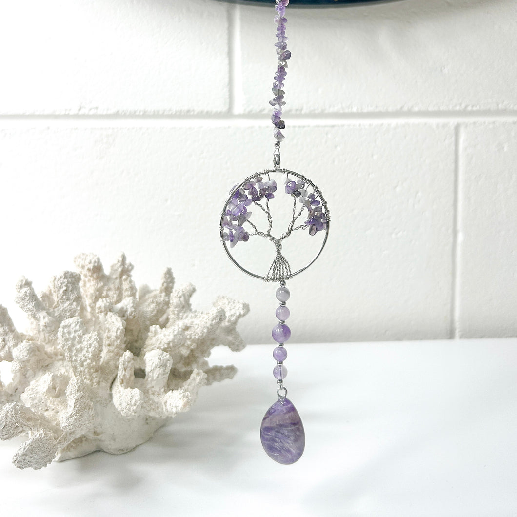 TREE OF LIFE CRYSTAL HANGER