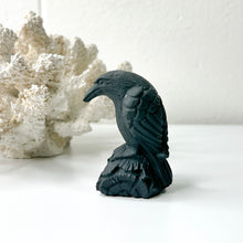 Load image into Gallery viewer, BLACK OBSIDIAN RAVEN

