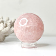 Load image into Gallery viewer, ROSE QUARTZ SPHERE
