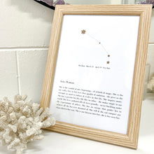 Load image into Gallery viewer, ZODIAC WOMAN PRINT
