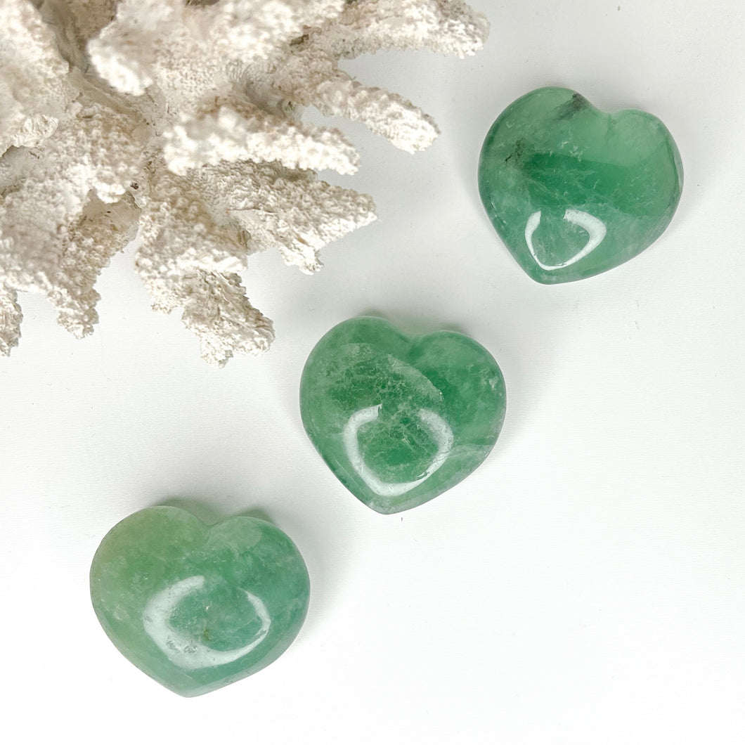 FLUORITE HEART