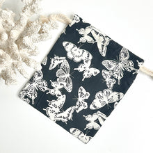 Load image into Gallery viewer, HANDMADE DRAWSTRING CRYSTAL POUCH
