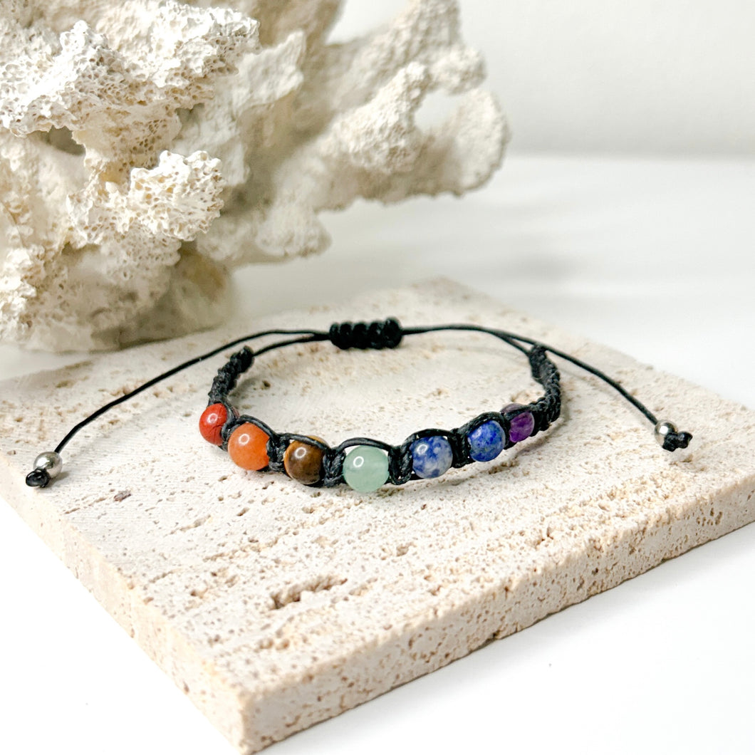 MACRAME CHAKRA BRACELET