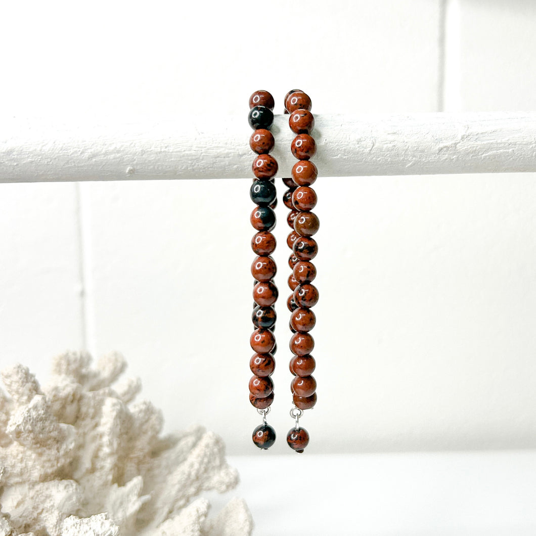MAHOGANY OBSIDIAN BRACELET