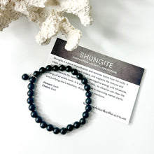 Load image into Gallery viewer, SHUNGITE BRACELET
