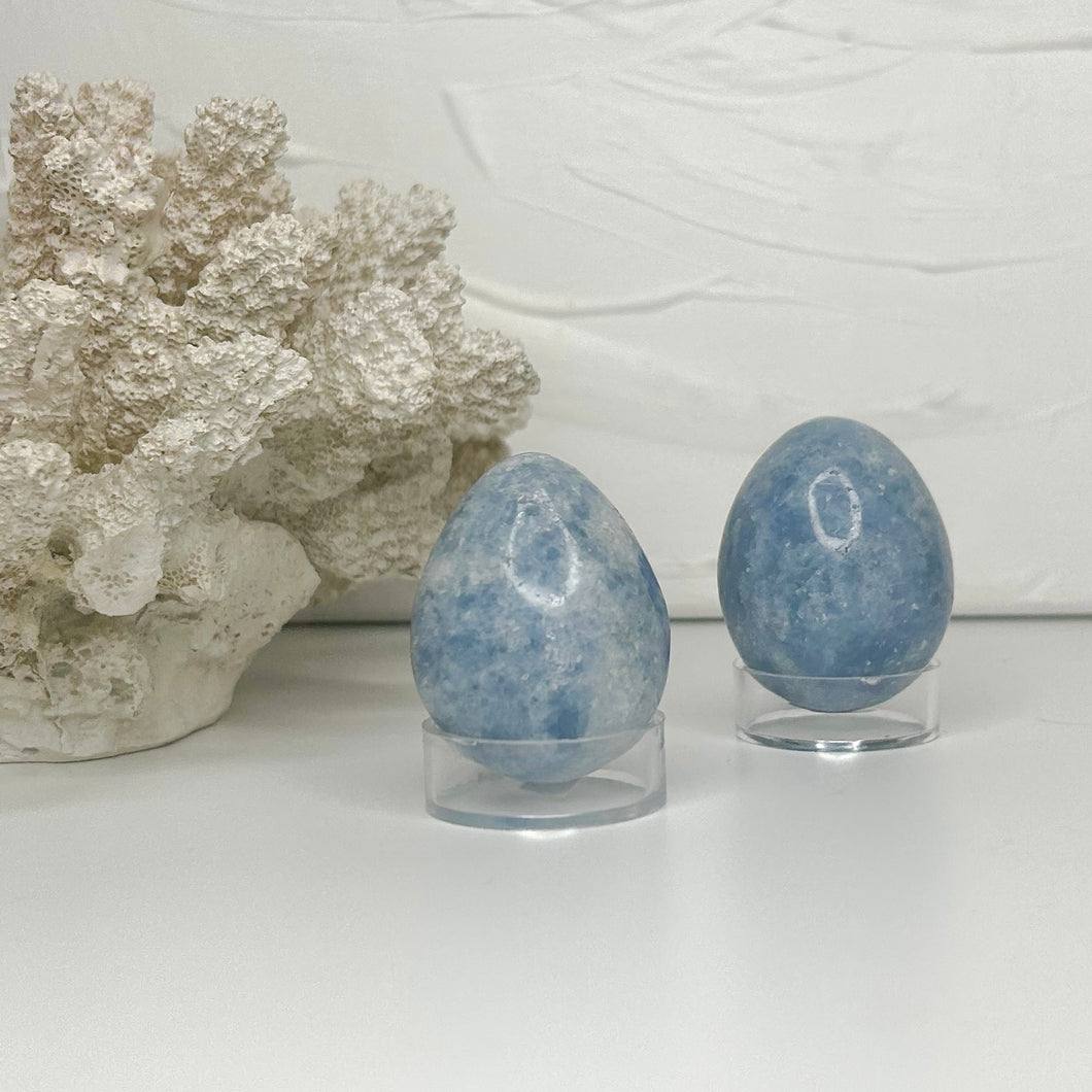 BLUE CALCITE EGG