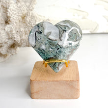 Load image into Gallery viewer, MOSS AGATE HEART

