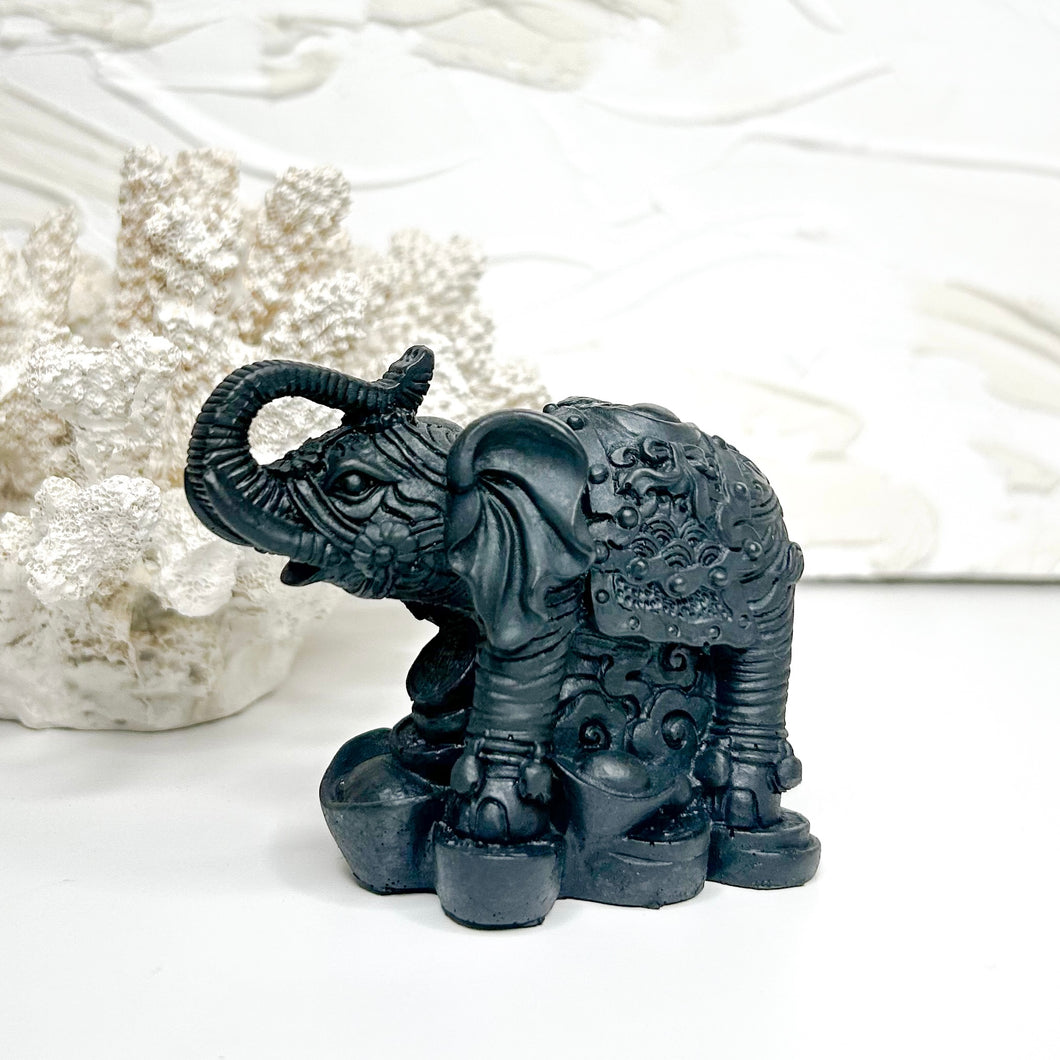 SHUNGITE ELEPHANT