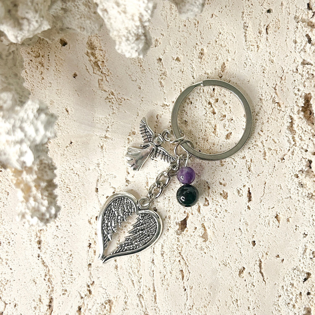ANGEL WINGS KEYRING