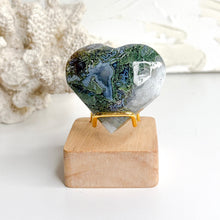 Load image into Gallery viewer, MOSS AGATE HEART
