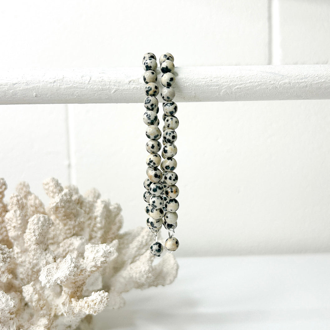 DALMATIAN JASPER BRACELET