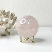 Load image into Gallery viewer, ROSE QUARTZ SPHERE
