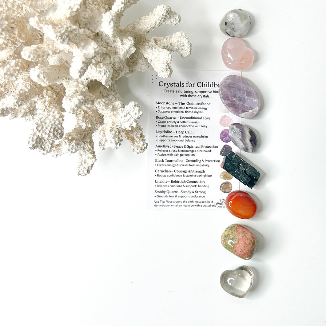 CRYSTALS FOR CHILDBIRTH KIT