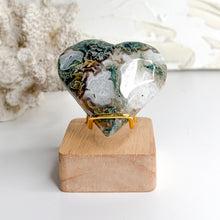Load image into Gallery viewer, MOSS AGATE HEART
