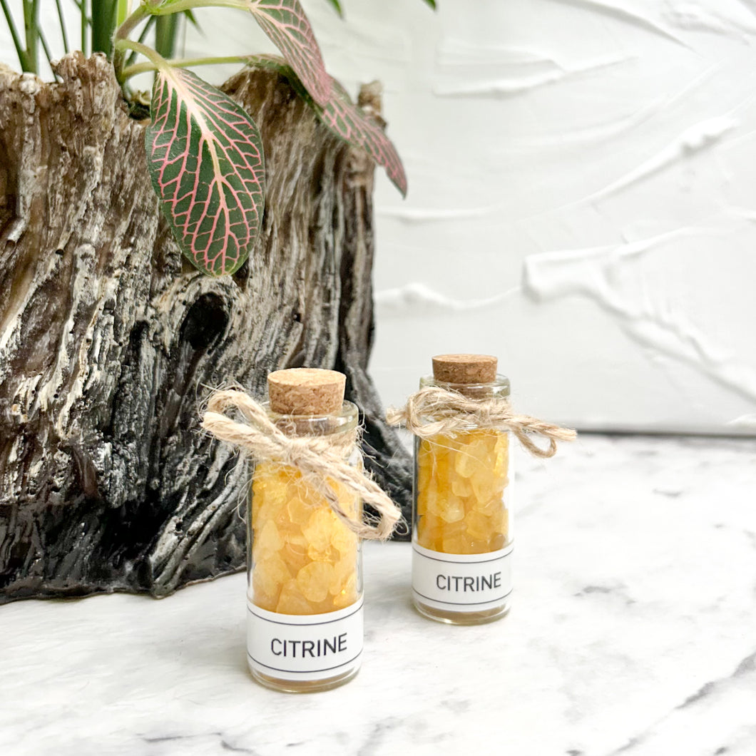 CITRINE MINI WISH JAR