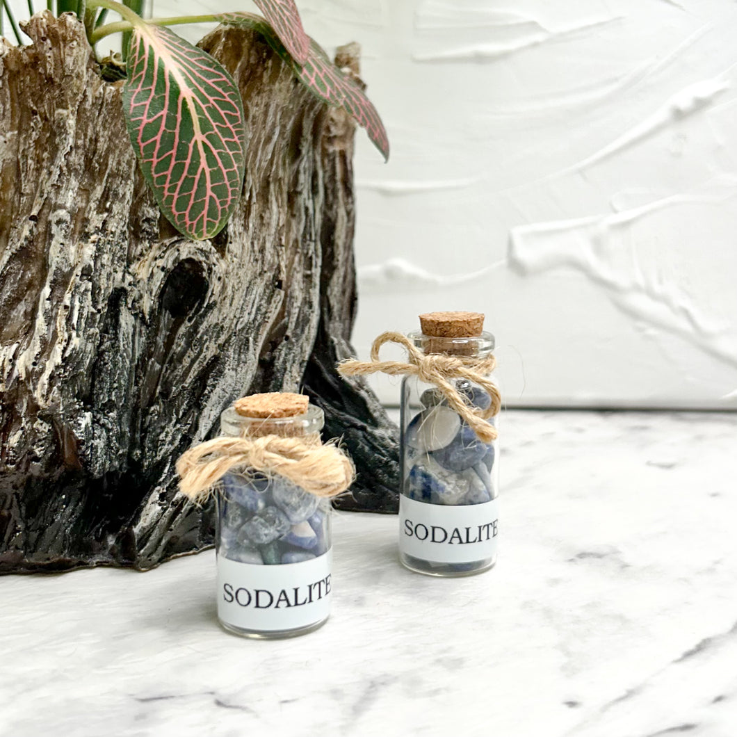 SODALITE MINI WISH JAR