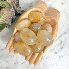 Load image into Gallery viewer, GOLDEN HEALER PALM STONE
