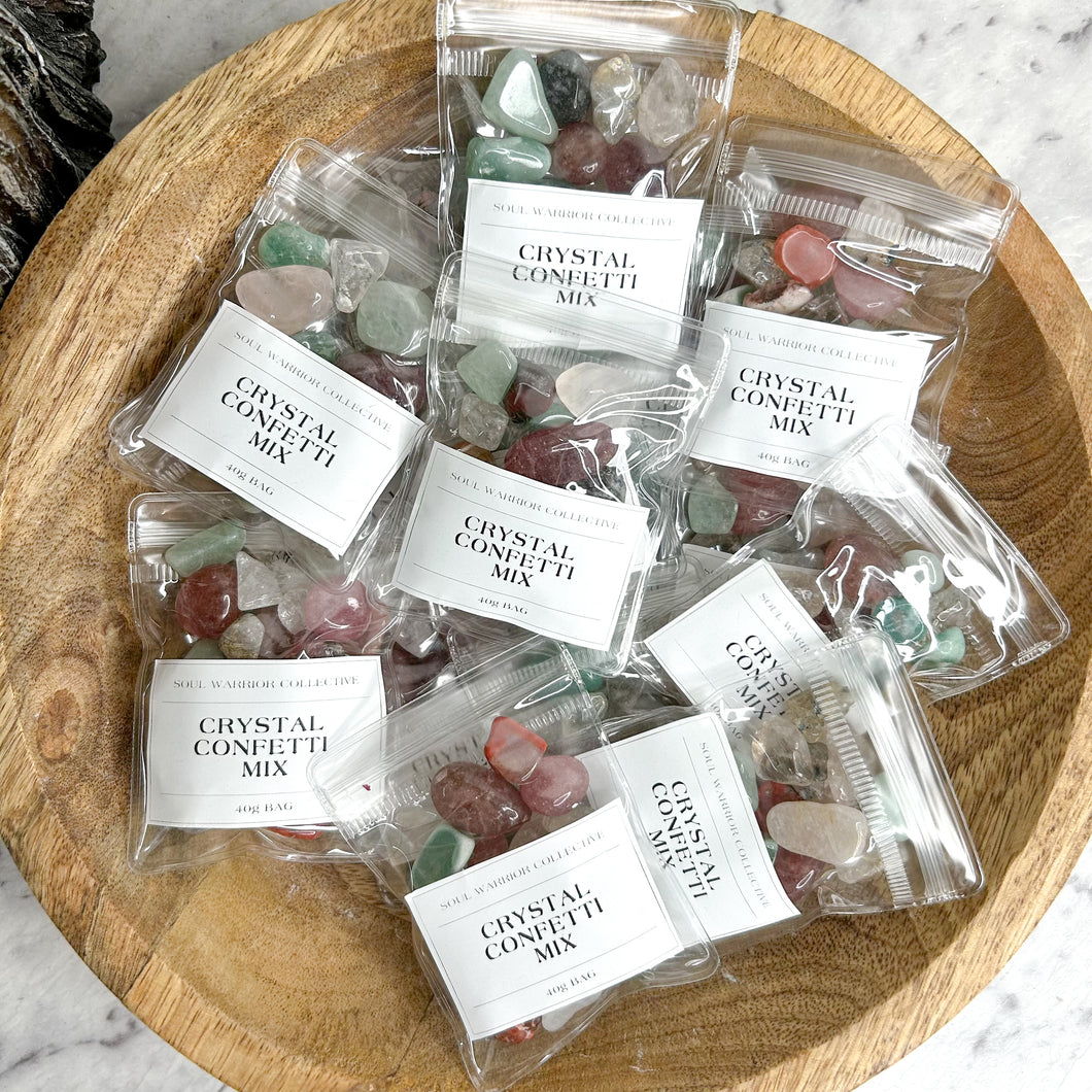 MINI CRYSTAL CONFETTI BAG