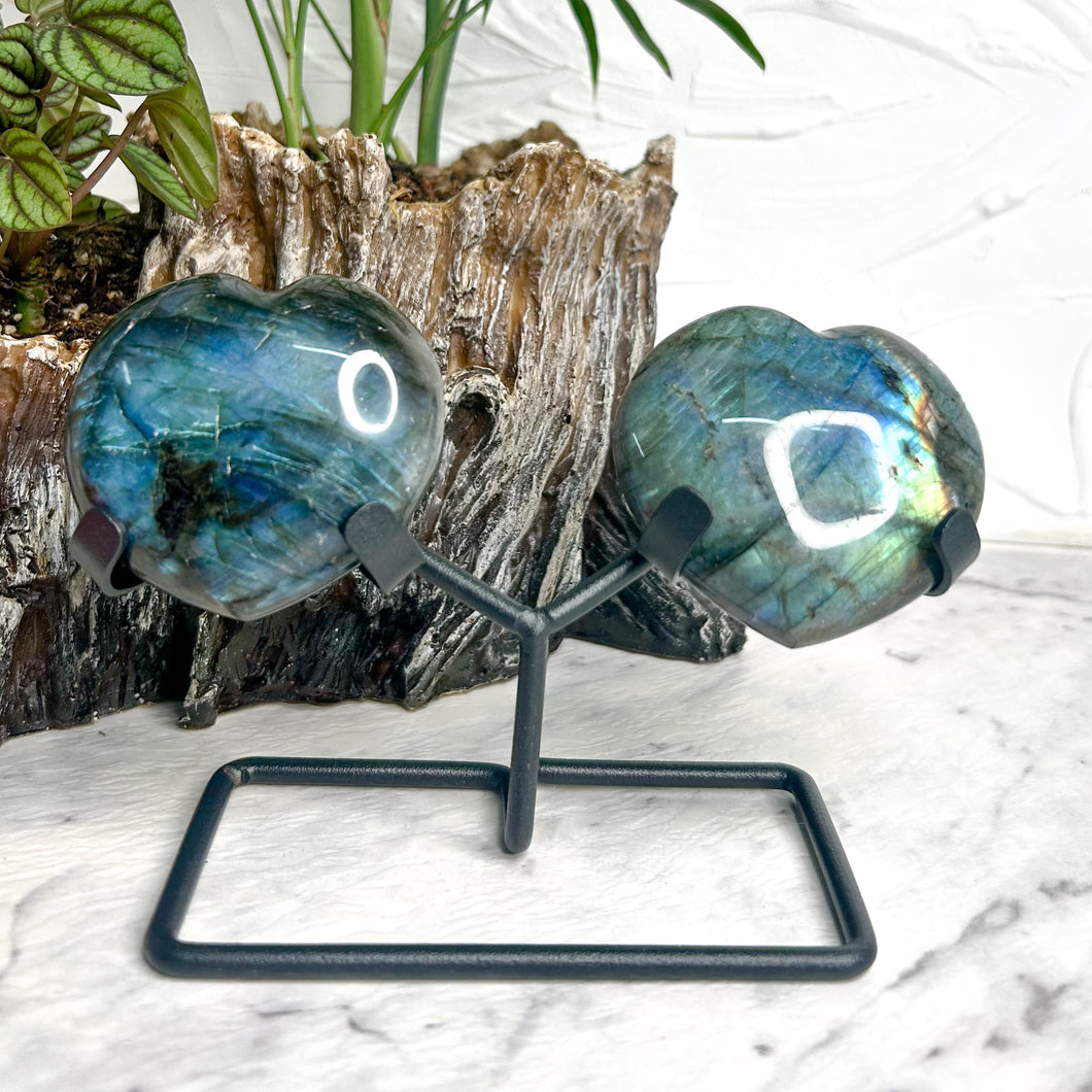 LABRADORITE HEART