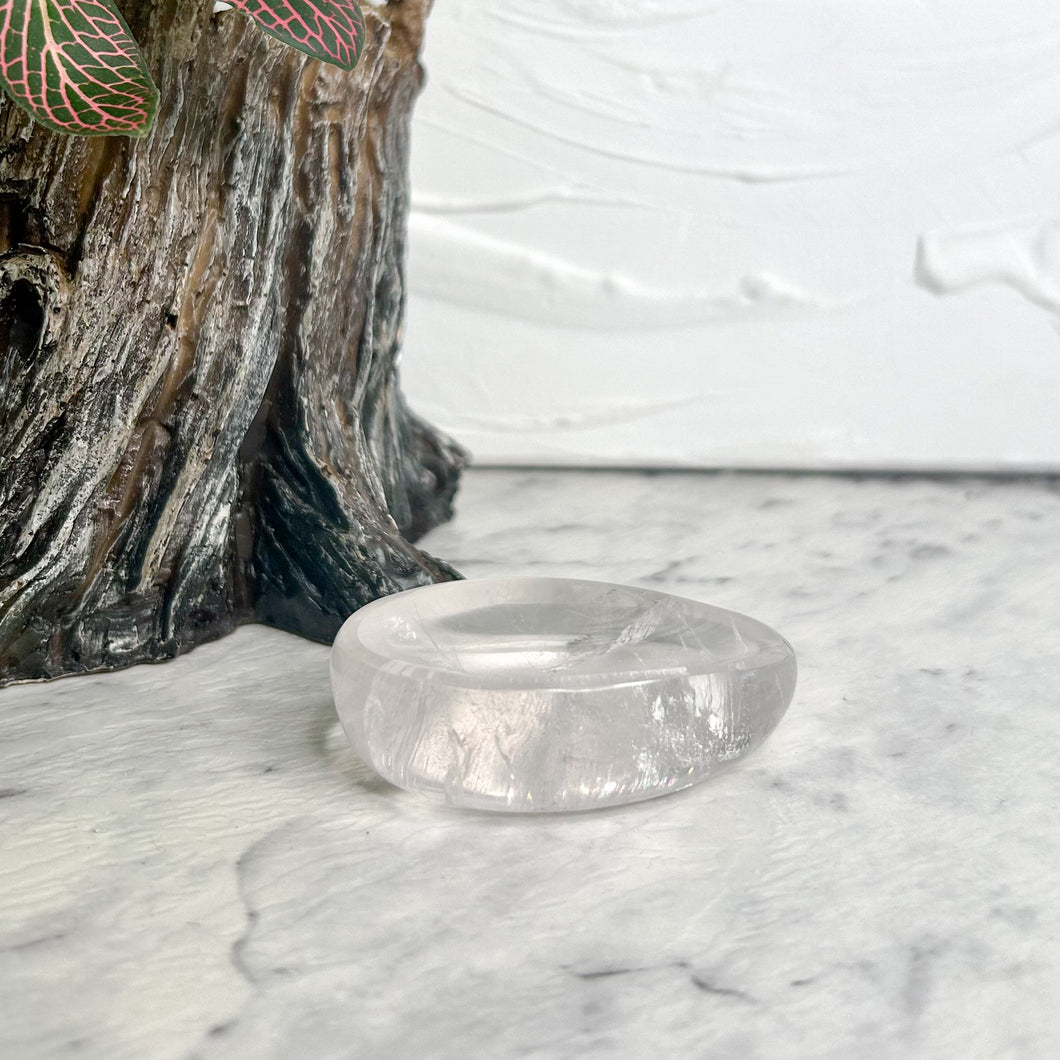 CLEAR QUARTZ BOWL