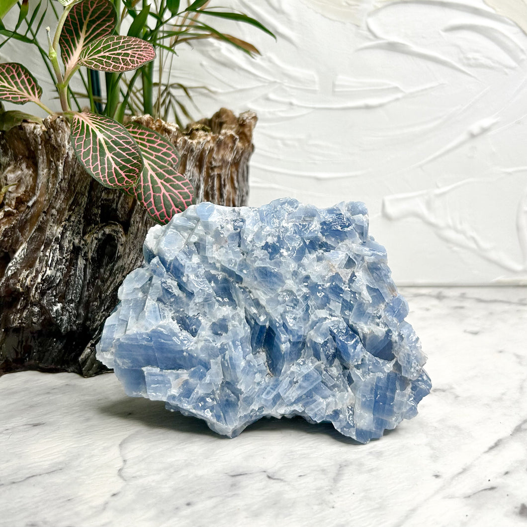 BLUE CALCITE LARGE ROUGH