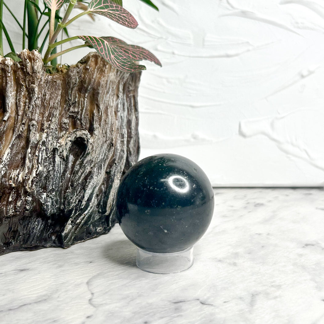 BLACK TOURMALINE SPHERE