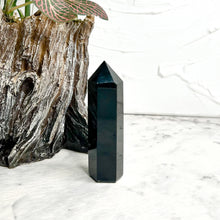 Load image into Gallery viewer, BLACK OBSIDIAN POINT
