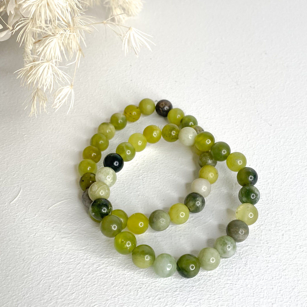 MIXED JADE BRACELET