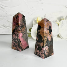 Load image into Gallery viewer, RHODONITE OBELISK
